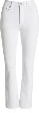 rag
bone Flexi Peyton Raw Hem Ankle Bootcut Jeans