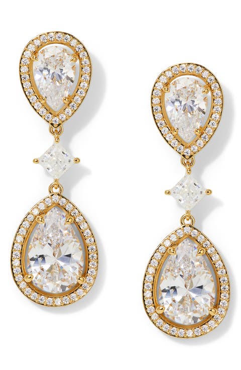 Radiant Double Drop Earrings