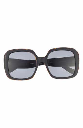 GUESS 55mm Square Sunglasses