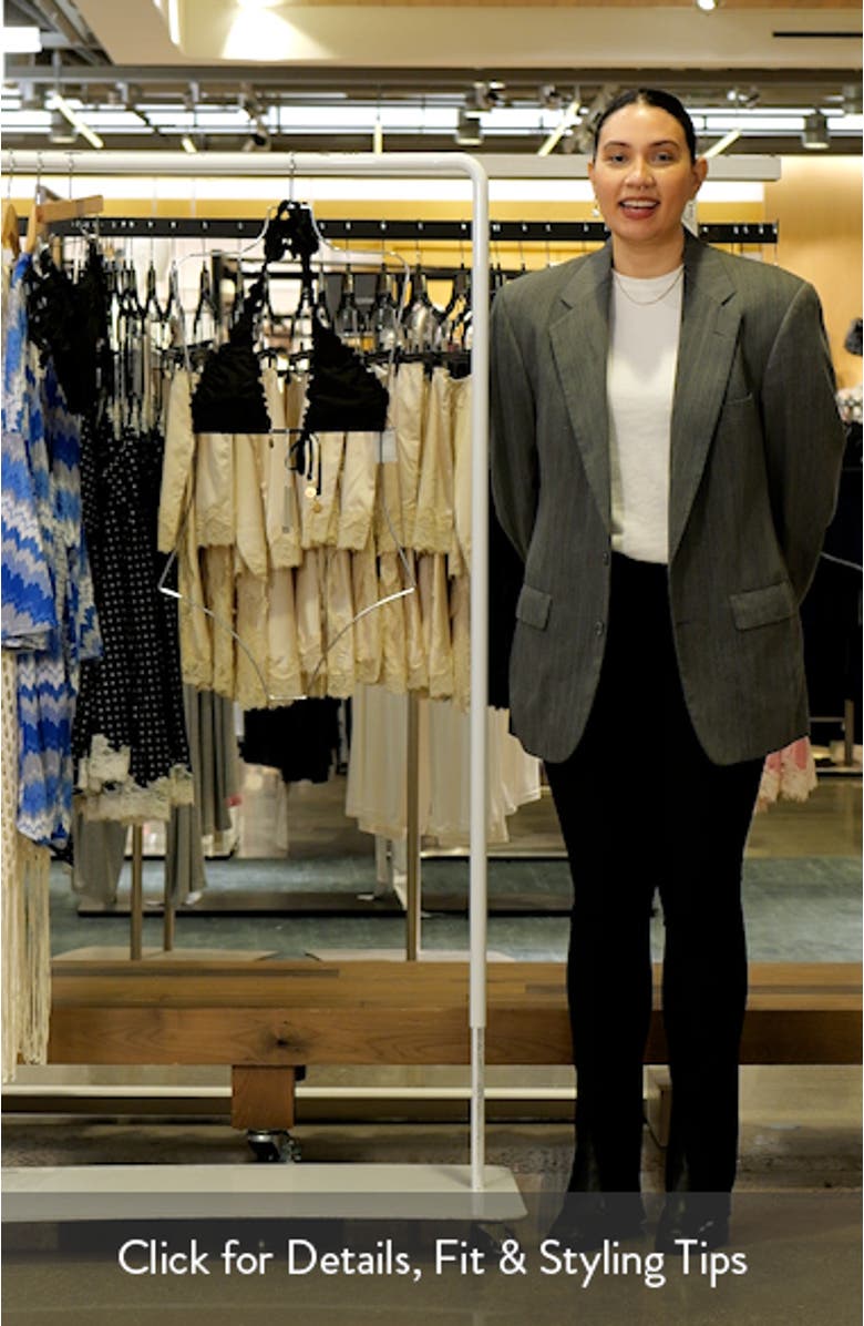 Lettuce Edge Halter Bikini Top, sales video thumbnail