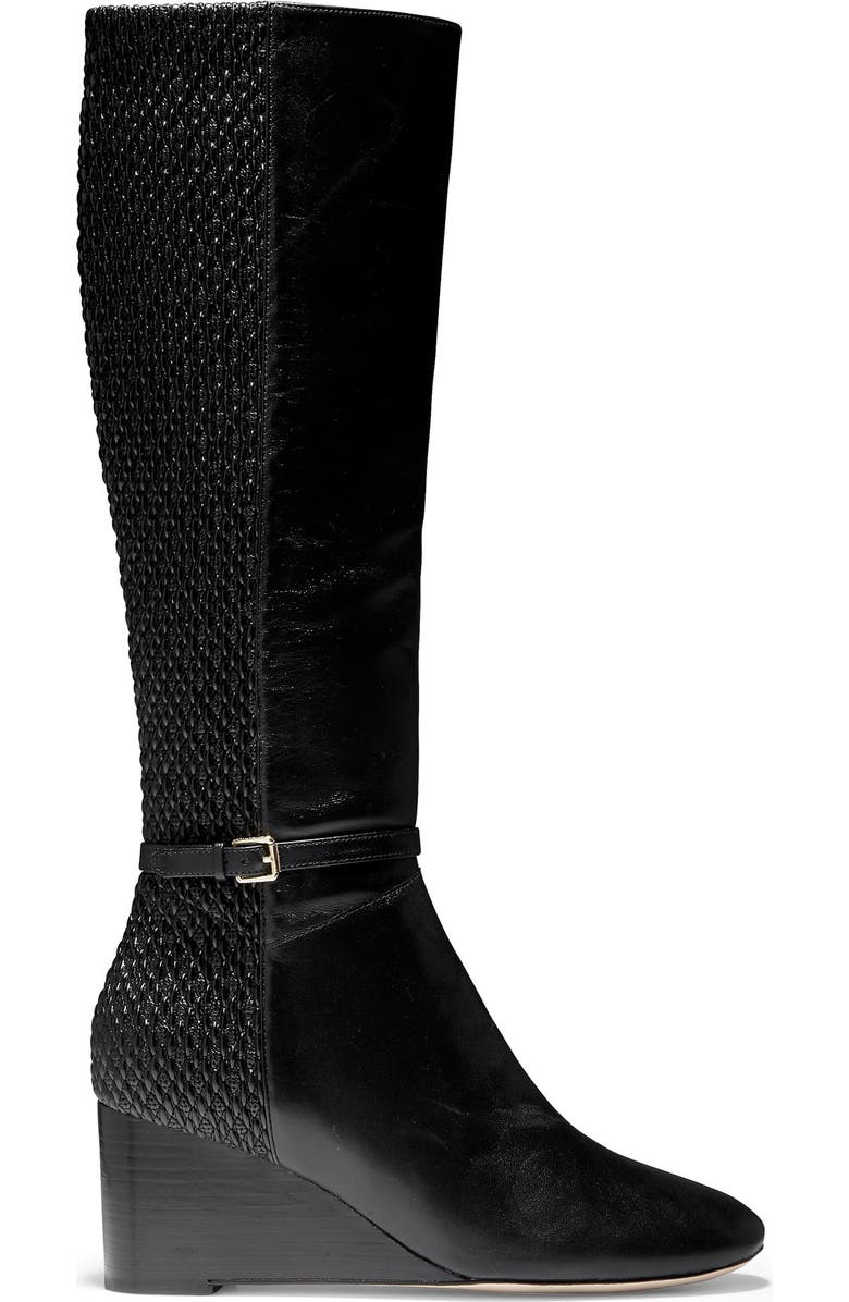 Cole Haan Lauralyn Knee High Wedge Boot, Alternate, color,