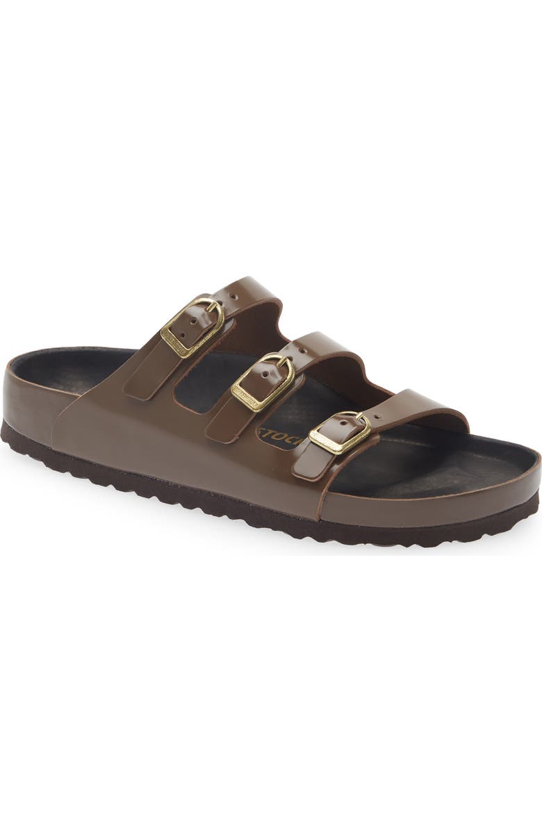 Birkenstock Florida Sandal, Main, color, Carafe High Shine