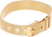 Adornia 14K Gold Plated Belt Bracelet