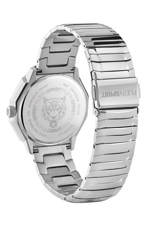 Plein Sport Dynasty Two-tone Bracelet Watch, 37mm In Brown