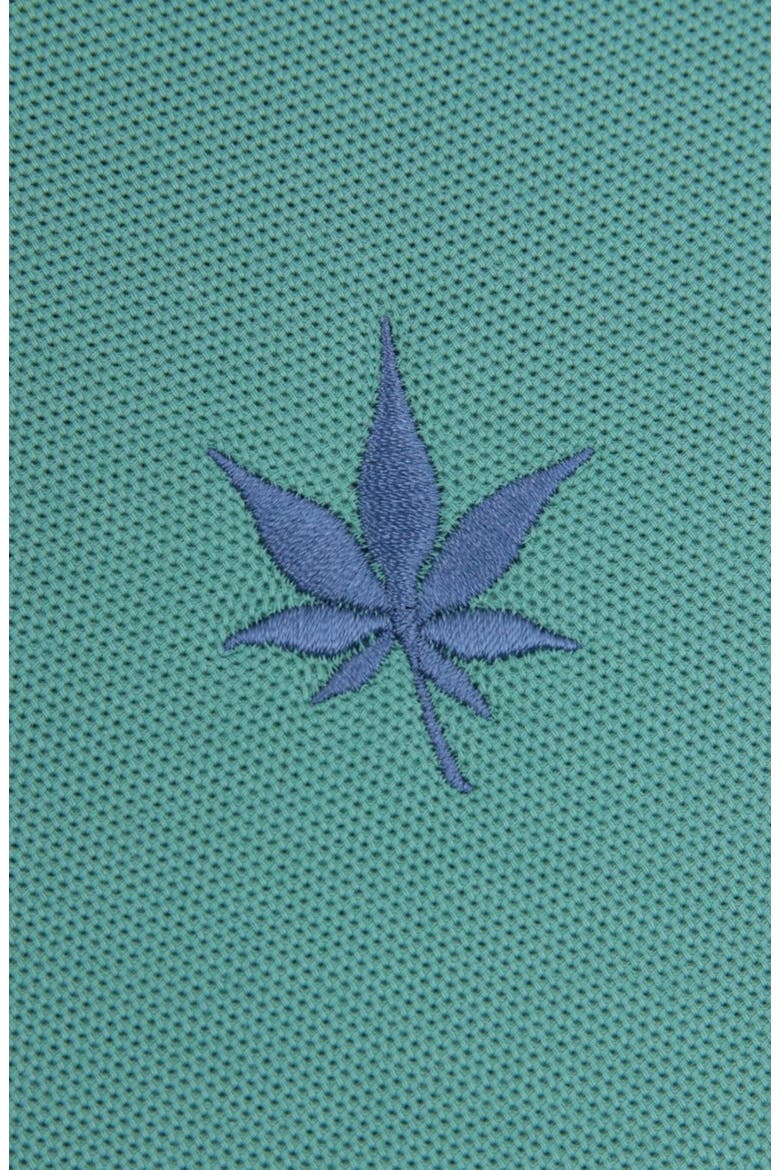 1983 Tipped Pique Polo, Alternate, color, Seafoam White Vintage Navy