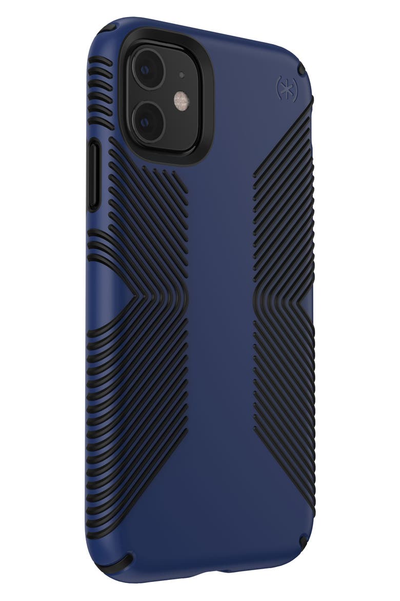 Presidio® GRIP iPhone 11 Case, Alternate, color, COASTAL BLUE/ BLACK