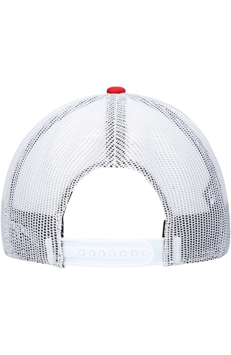 '47 Men's '47 Red/White Washington Nationals Primary Logo Trucker Snapback Hat, Alternate, color, Red