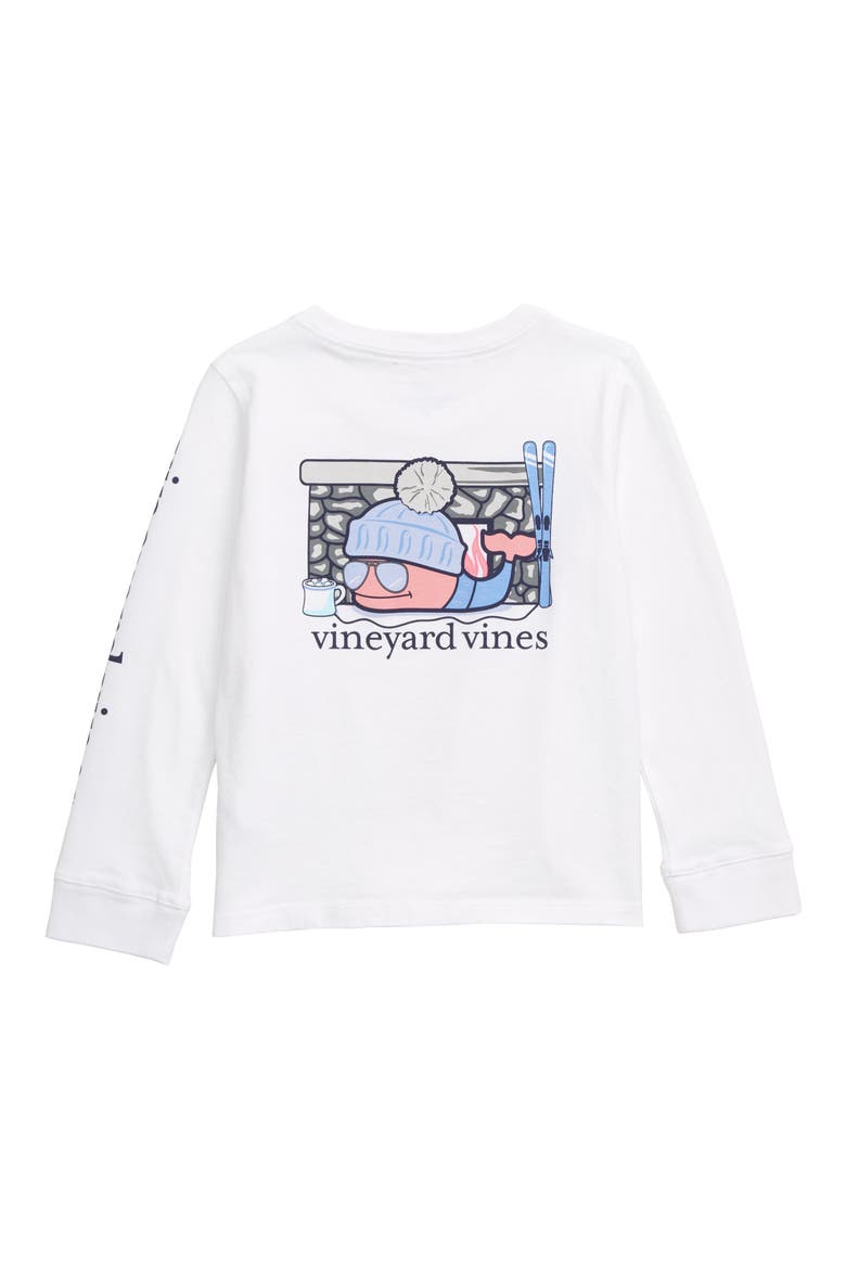 Aprés Ski Whale Pocket Tee, Alternate, color, WHITE CAP