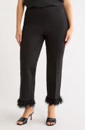 Anne Klein Hollywood Waist Feather Cuff Ankle Pants