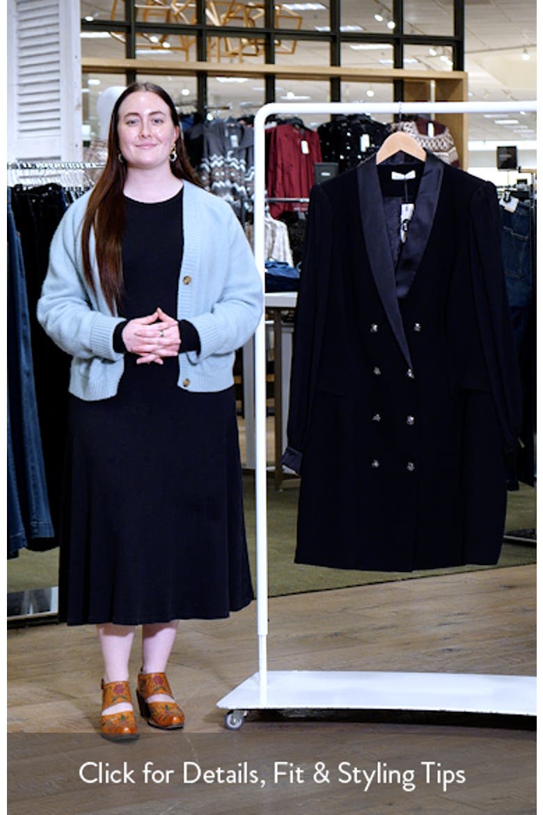 Tuxe Seduction Long Sleeve Dress video