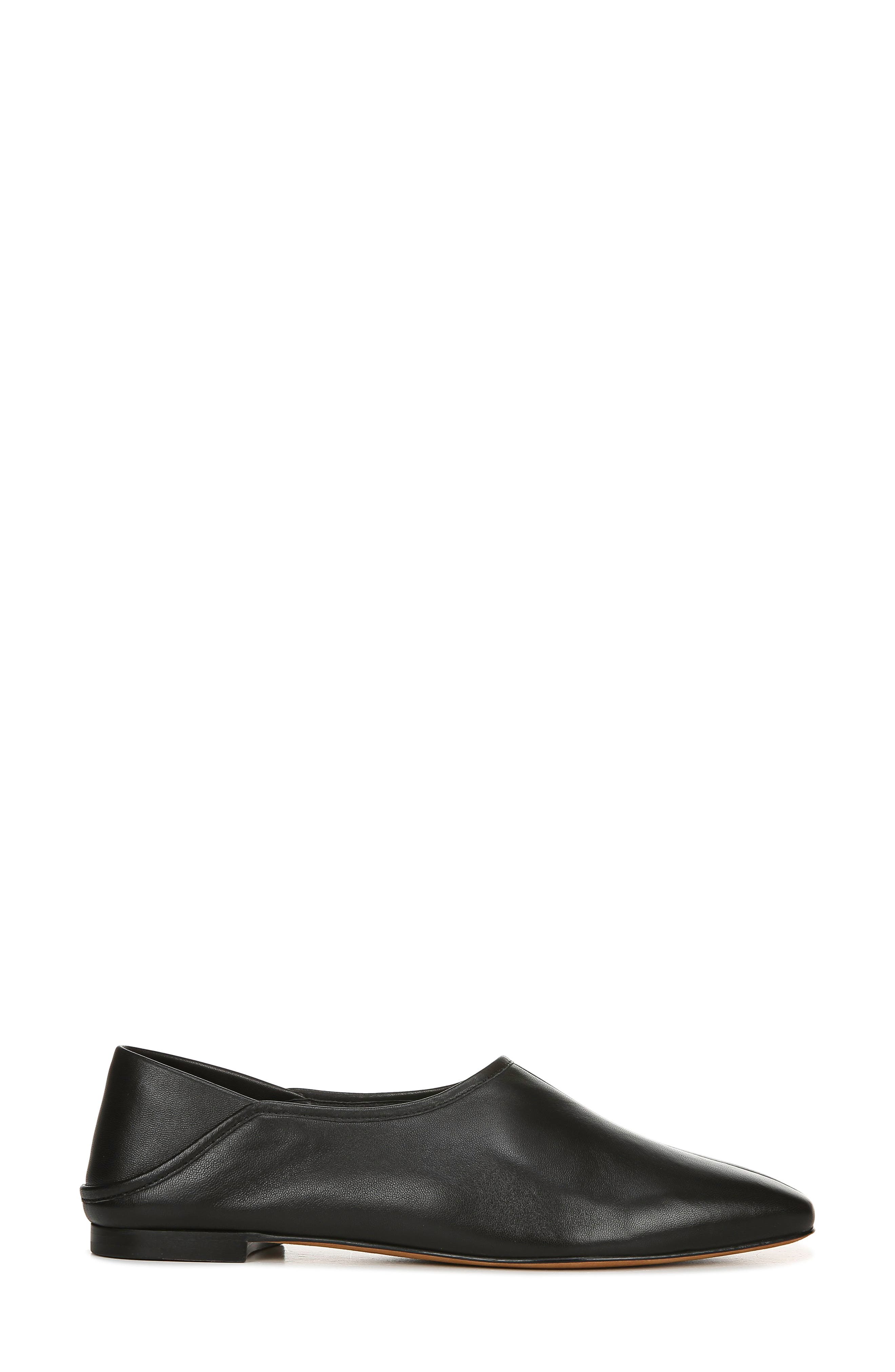 Branine Flat, Alternate, color, BLACK