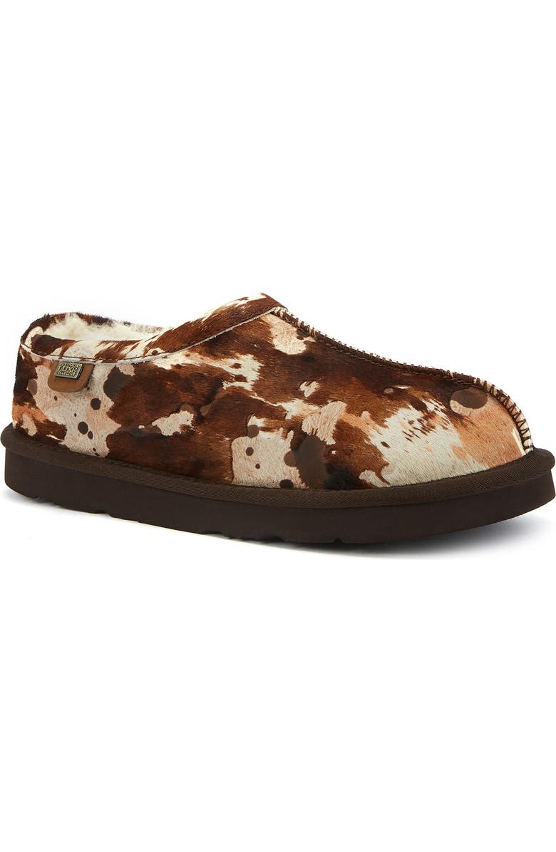 Australia Luxe Collective Outback Genuine Shearling Slipper, Main, color, Splat