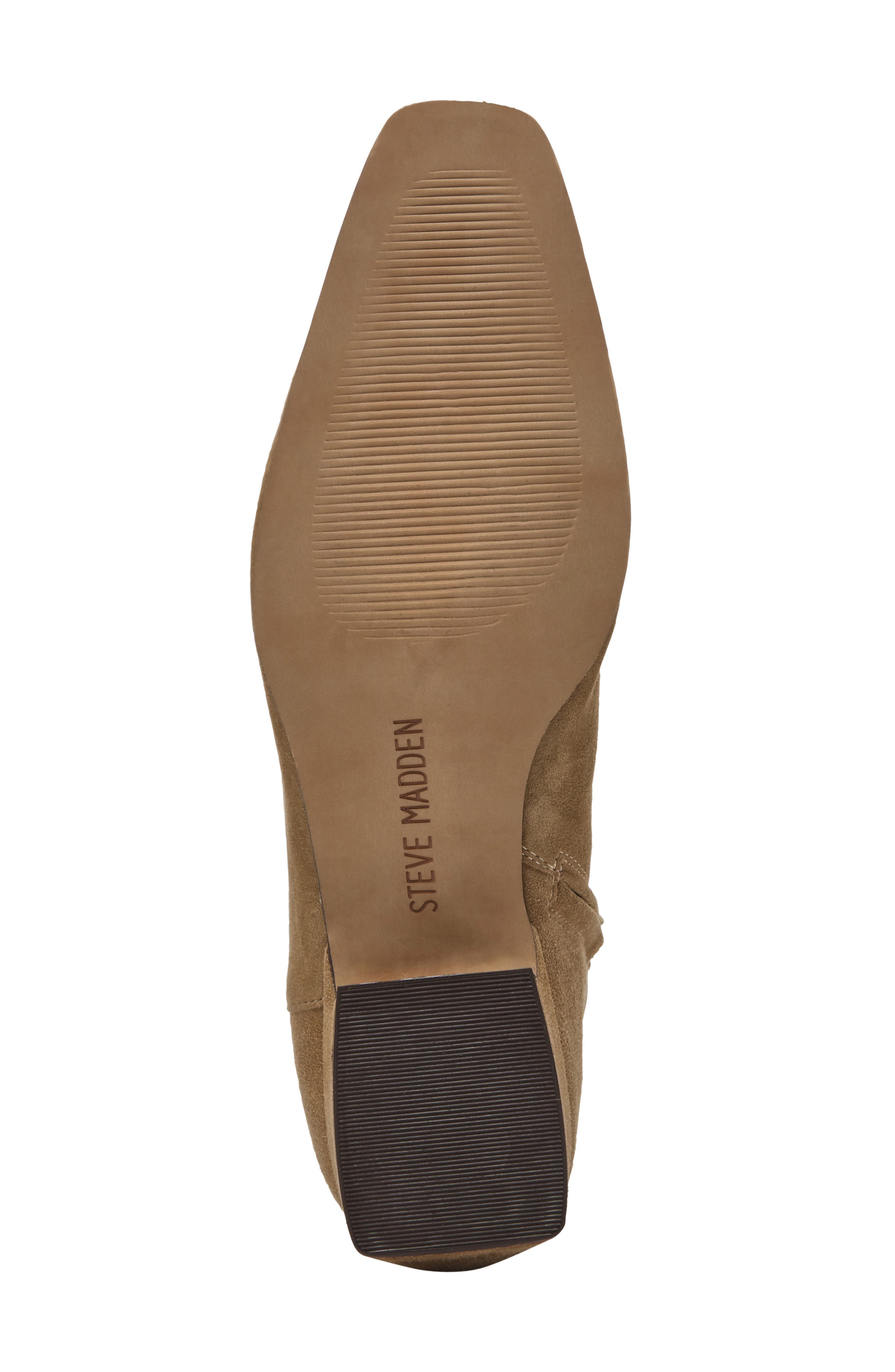 Dusty Bootie, Alternate, color, NATURAL SUEDE