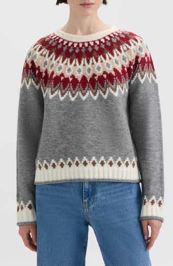 Hunter Jacquard Crewneck Sweater