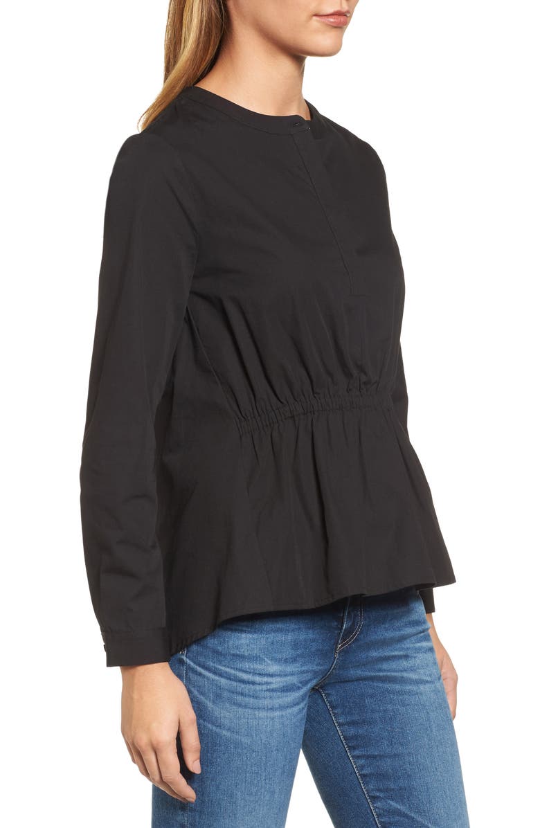 Halogen<sup>®</sup> Cinched Front Peplum Top, Alternate, color, 