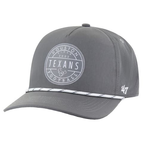 Men's '47  Gray Houston Texans Suburbia Hitch Adjustable Hat
