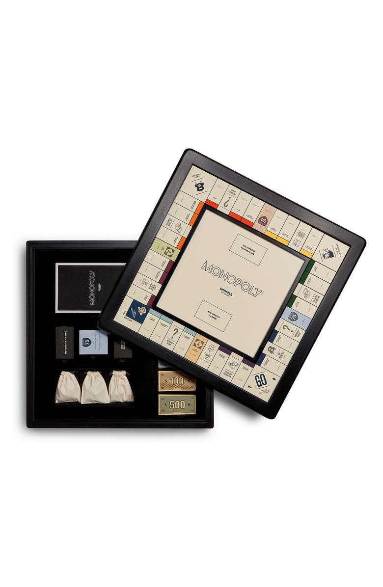 Shinola Monopoly<sup>®</sup> Detroit Edition Board Game, Alternate, color,