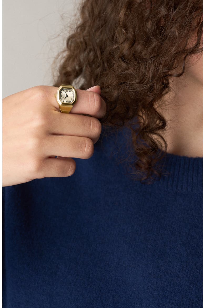 Harlow Ring Watch, 16mm, Alternate, color, GOLD