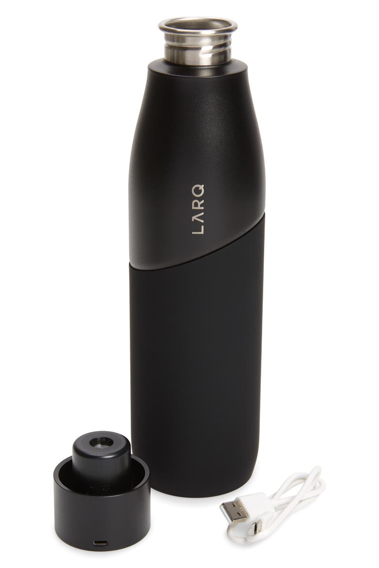 Movement 32 Ounce Self Cleaning Water Bottle, Alternate, color, BLACK/ ONYX