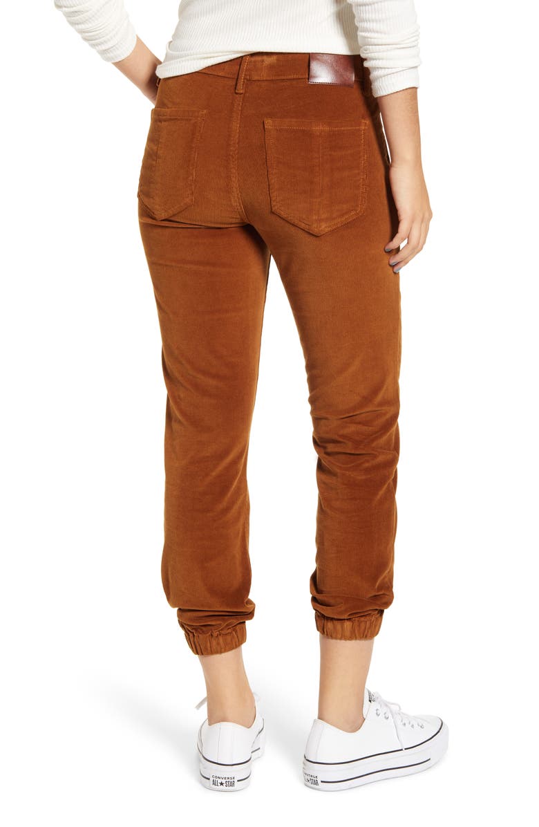 Prosperity Denim Corduroy Jogger Pants, Alternate, color, 