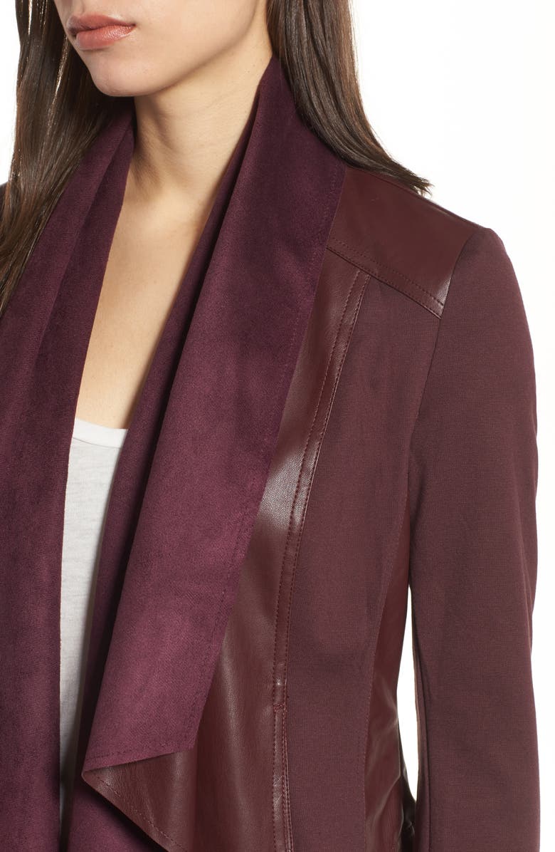 KUT from the Kloth Drape Ponte Jacket, Alternate, color,