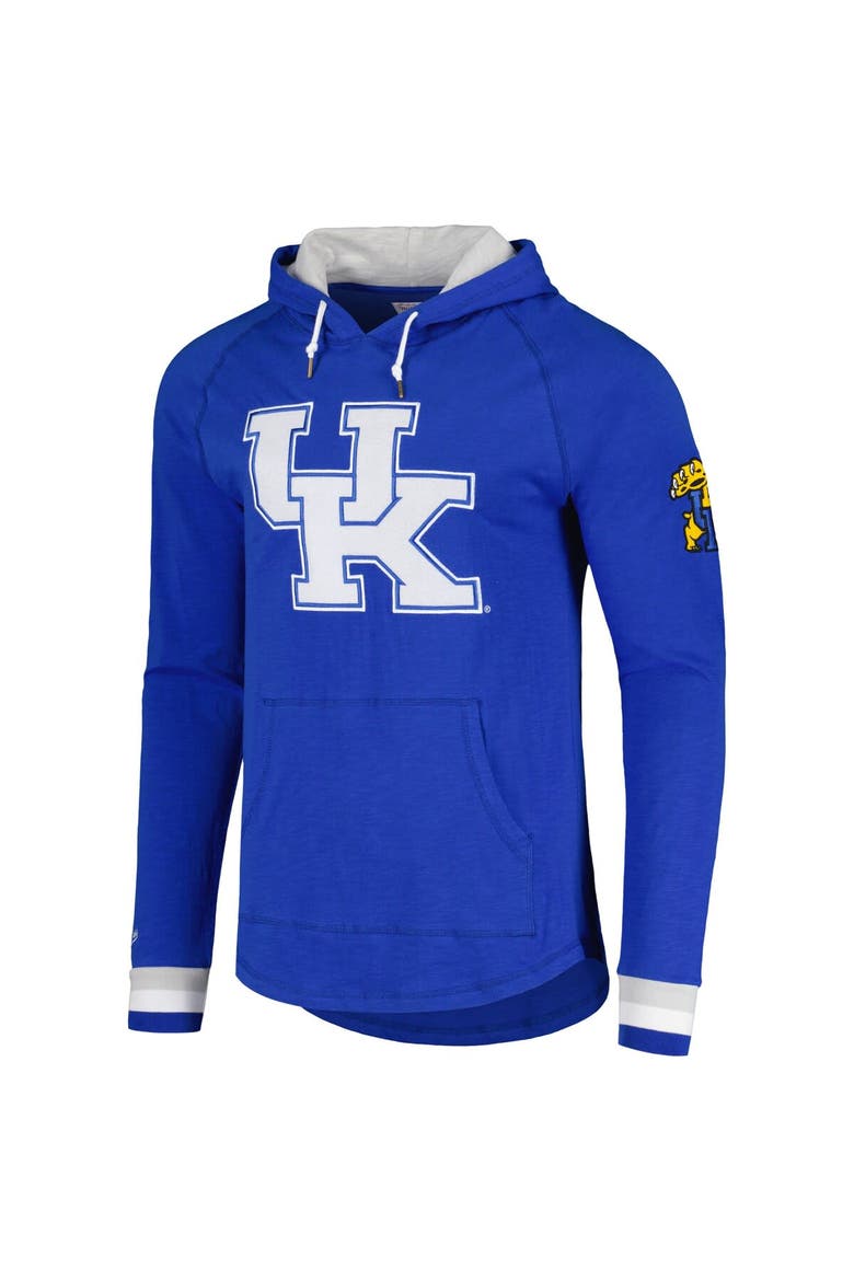 Men's Mitchell & Ness Royal Kentucky Wildcats Legendary Raglan Pullover Hoodie, Alternate, color, Royal