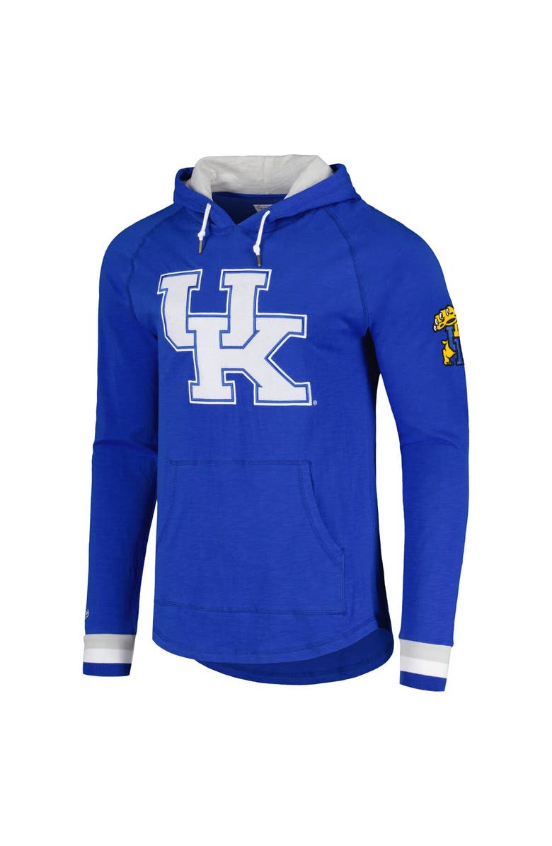 Mitchell & Ness Men's Mitchell & Ness Royal Kentucky Wildcats Legendary Raglan Pullover Hoodie, Alternate, color,