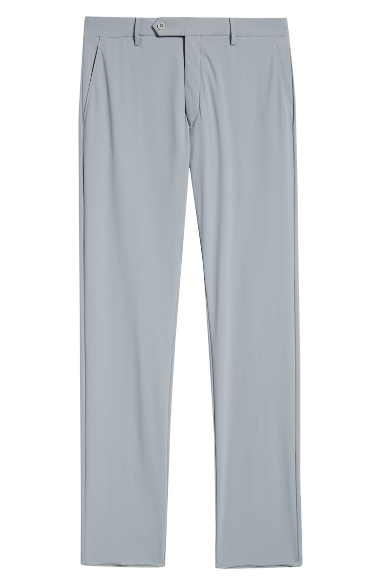 Zanella Men's Active Stretch Flat Front Pants, Alternate, color, Grey