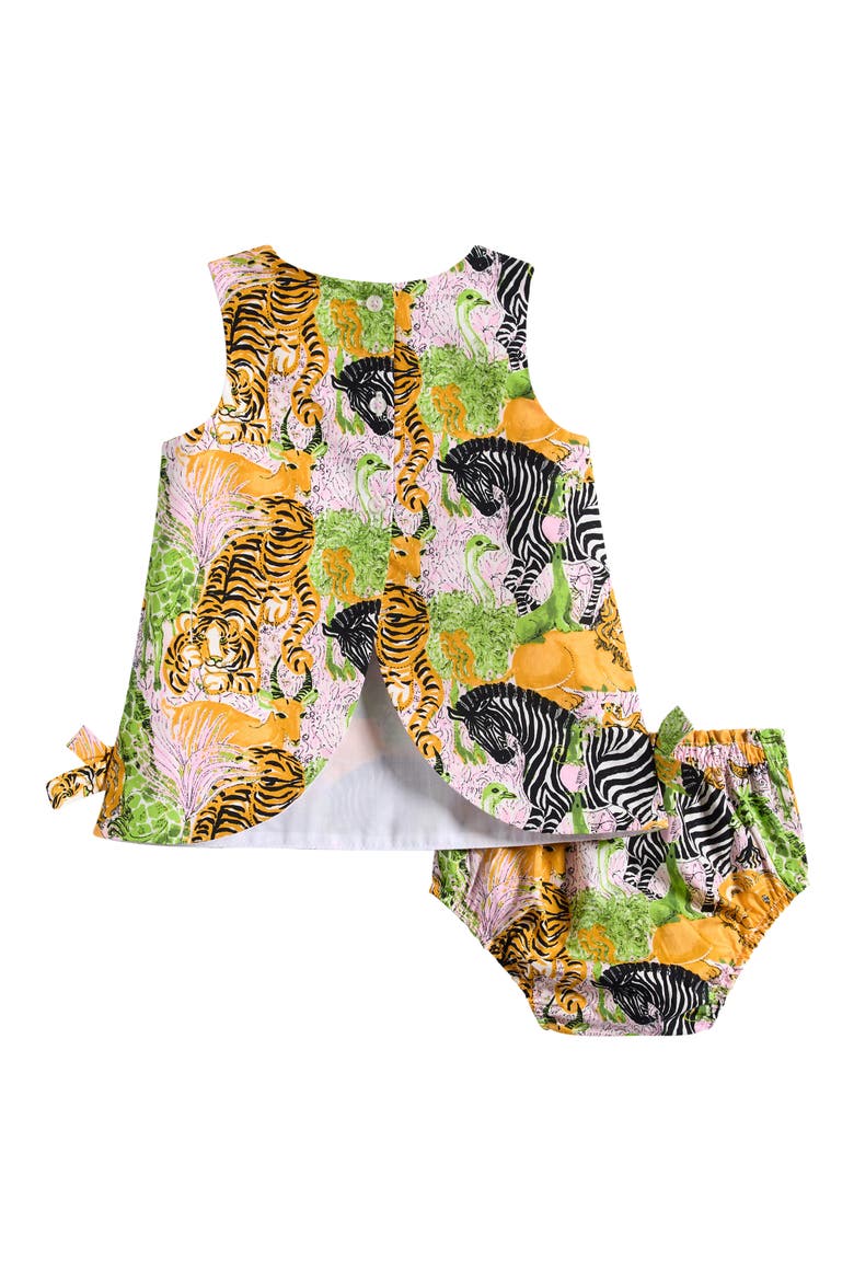 Lilly Shift Dress & Bloomers Set, Alternate, color, MULTI LIL LILLYS ZOO