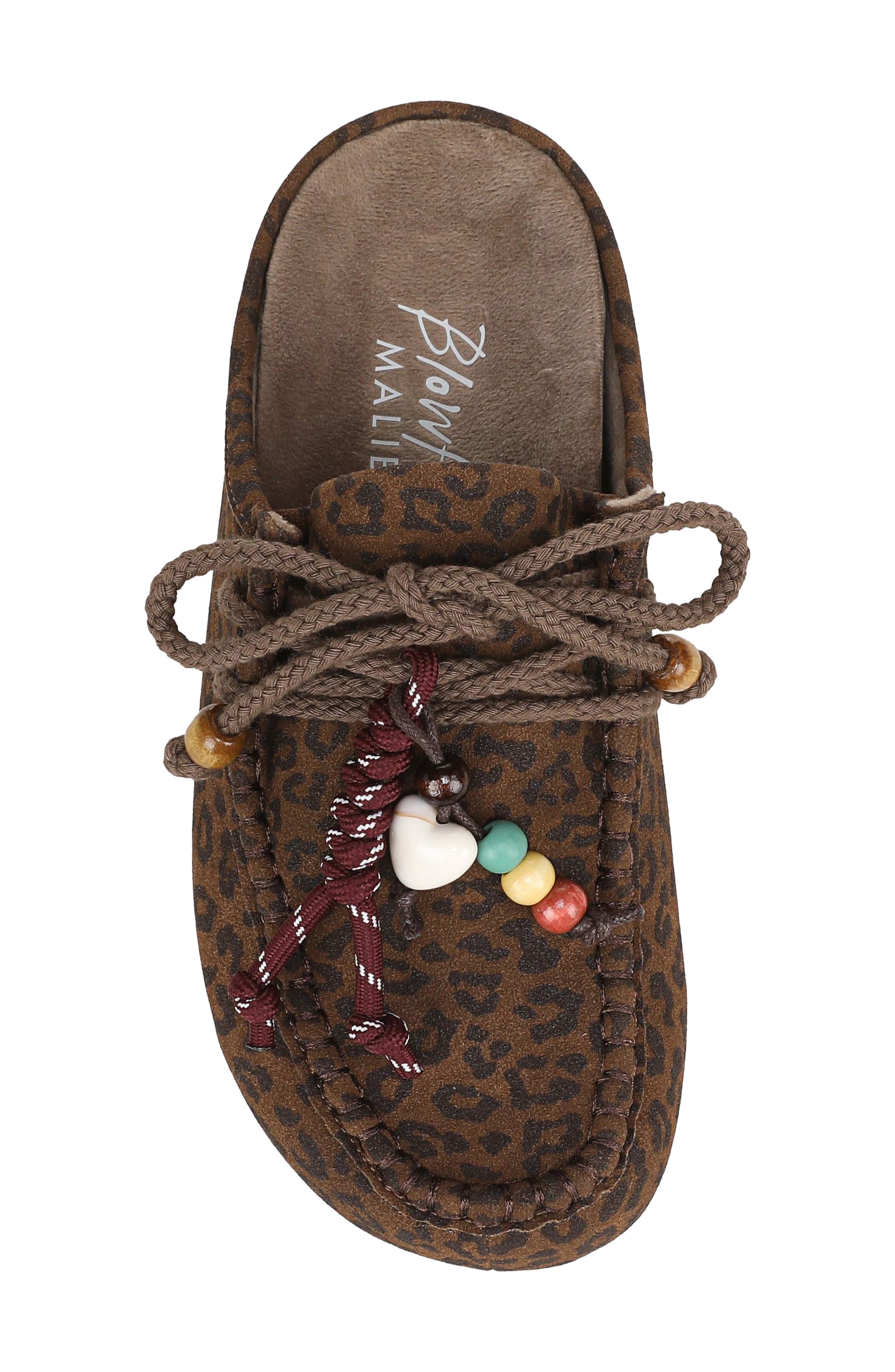 Cairo Flat Mule, Alternate, color, LEOPARD PRINT FAUX SUEDE