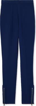 ST. JOHN Pebble Texture Double Face Knit Pants