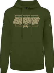 LEVELWEAR Men's Levelwear Olive Dallas Stars Podium Pullover Hoodie