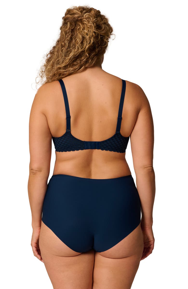 Simone Perele Subtile Control Briefs, Alternate, color, Midnight