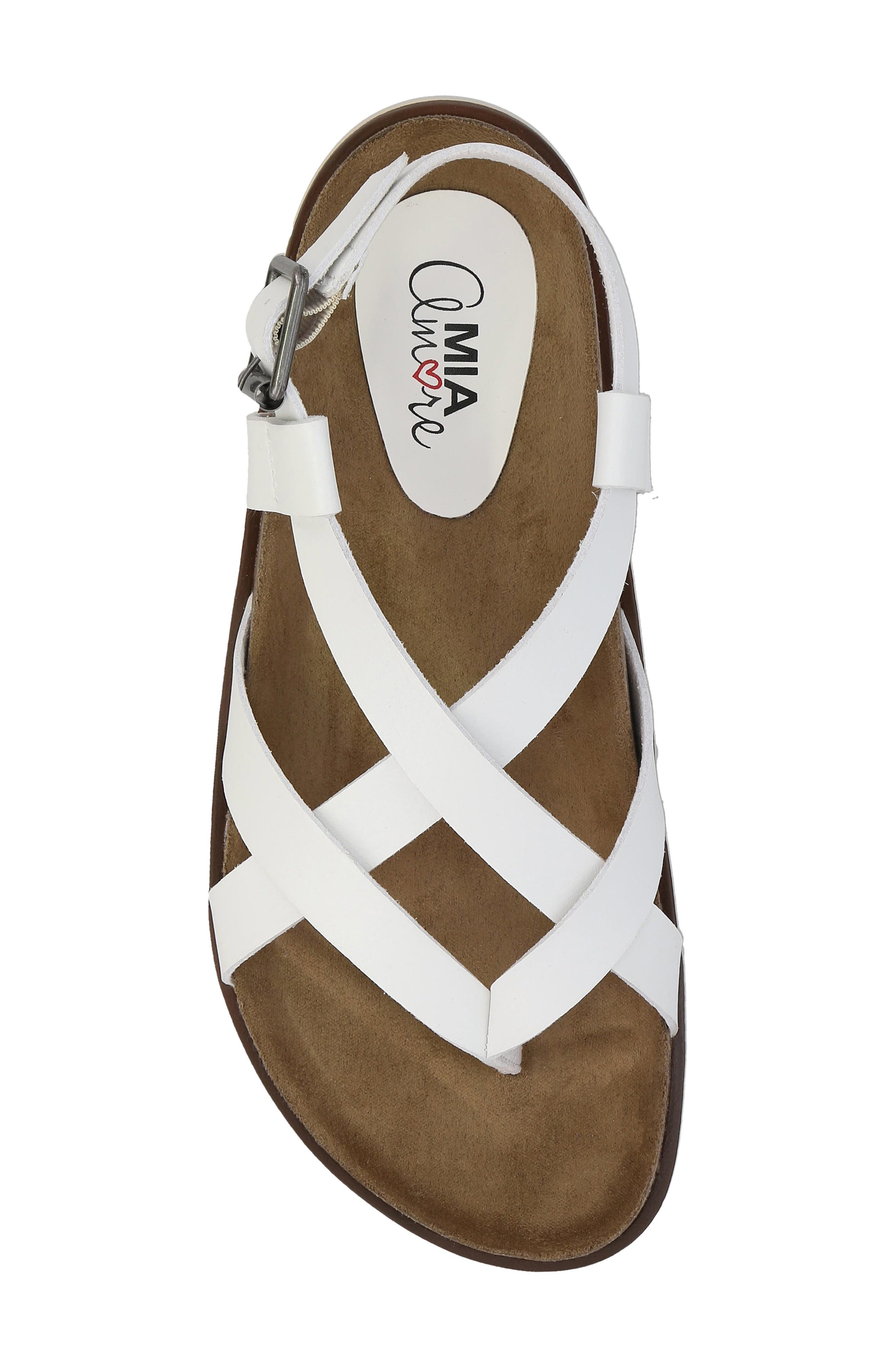 MIA AMORE Elain Strappy Sandal - Wide Width, Alternate, color, 