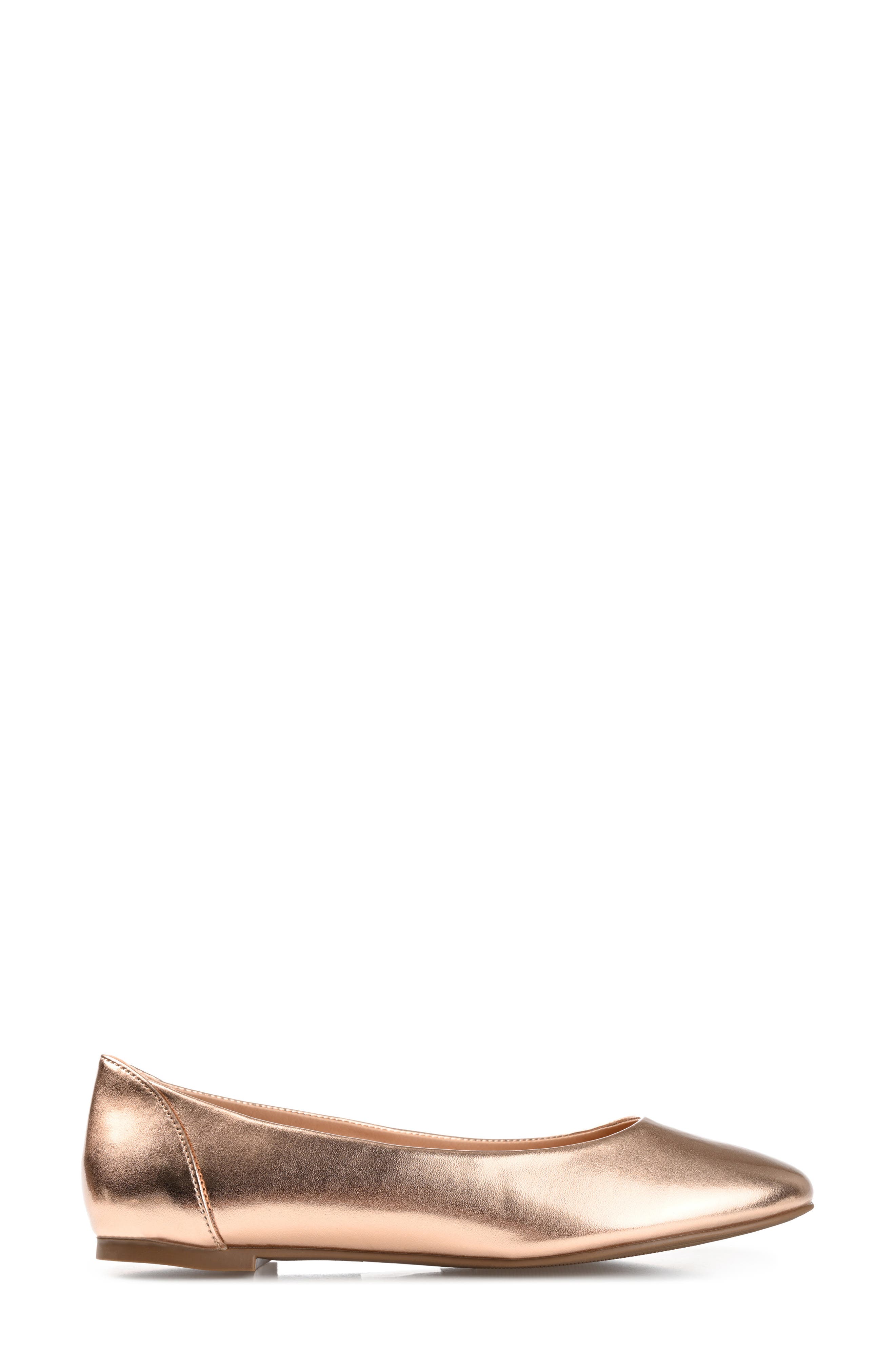 JOURNEE Kavn Flat, Alternate, color, ROSE GOLD