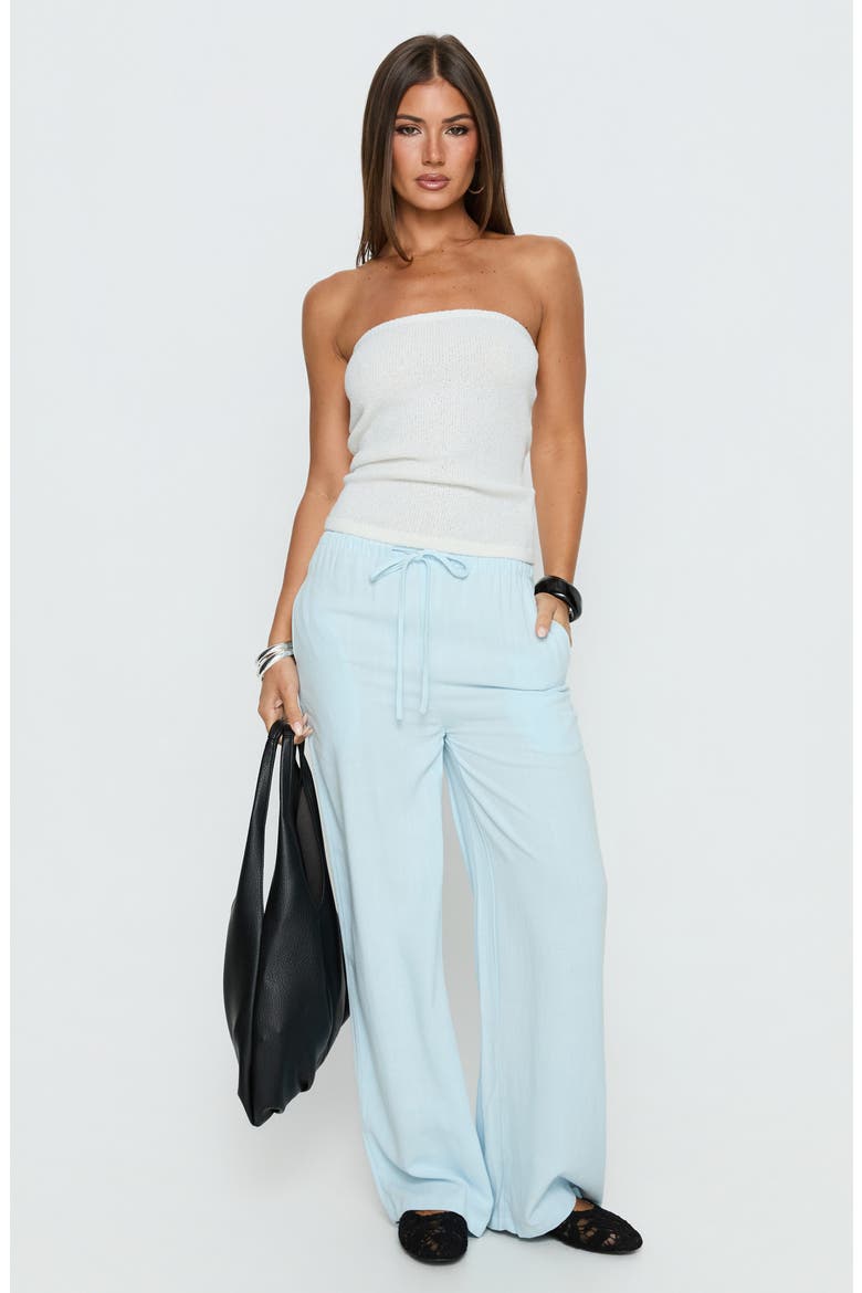 Parklea Drawstring Wide Leg Pants, Alternate, color, ICY BLUE
