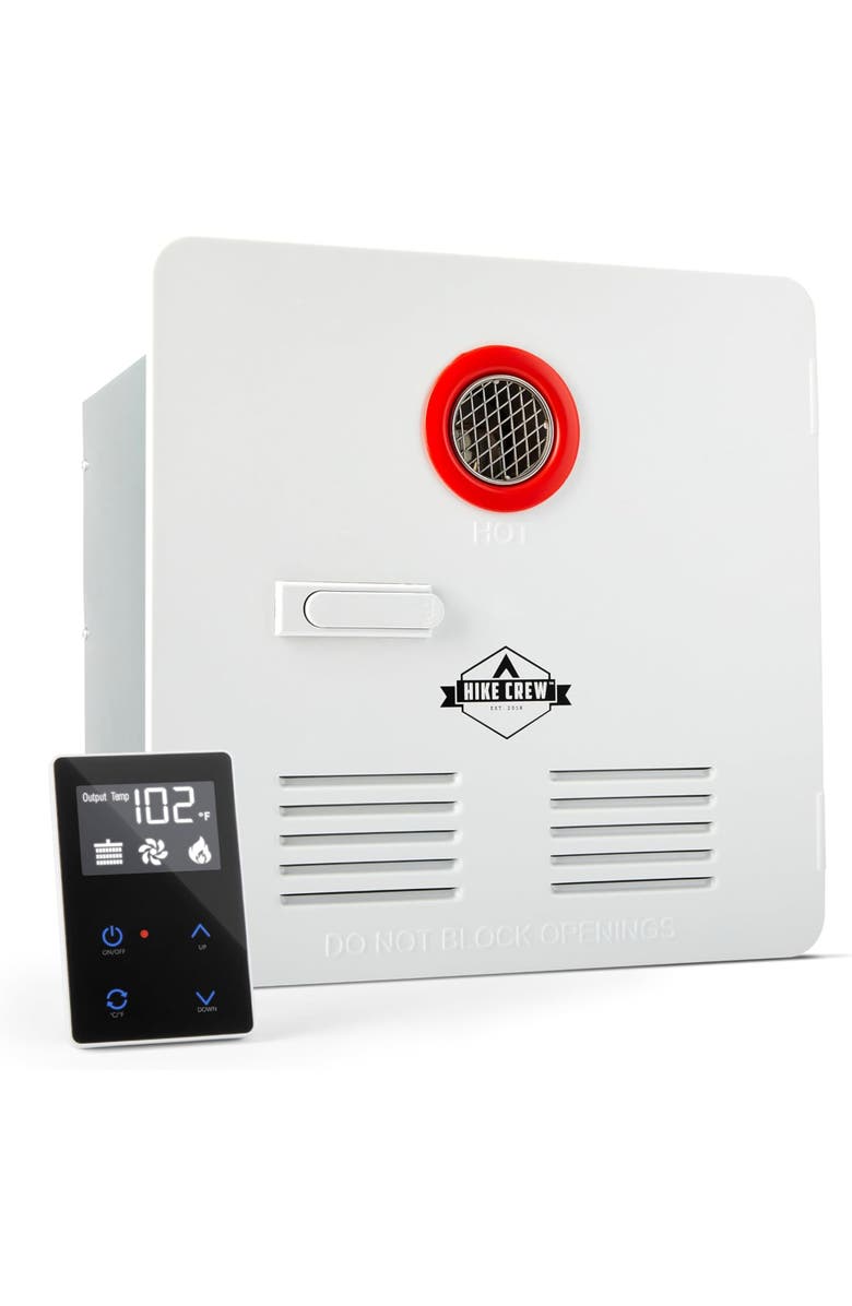 Hike Crew Tankless RV Hot Water Heater, RV Propane Water Heater System for Instant Hot Water., Main, color, 