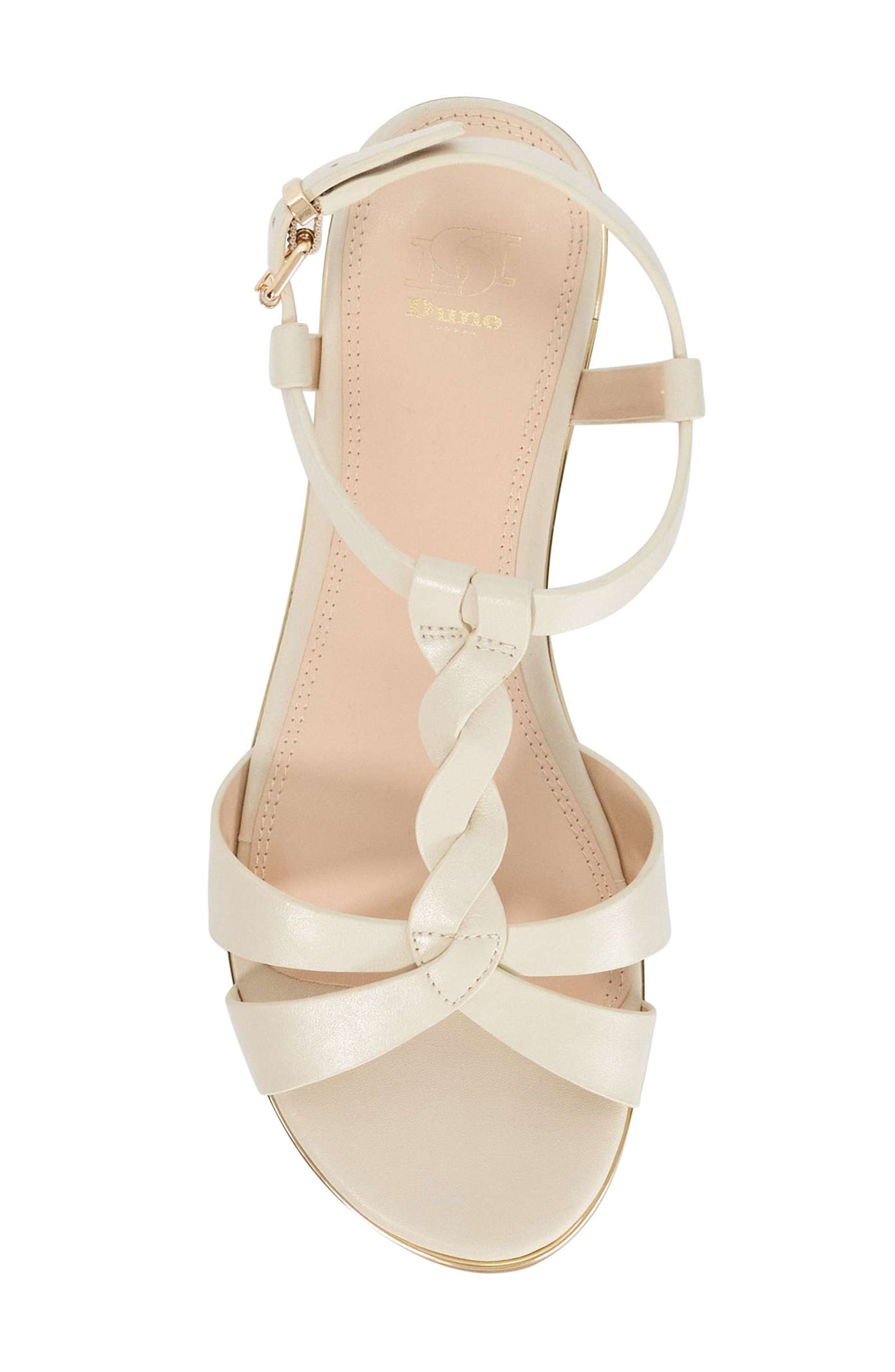 Dune London Lylar Braided Sandal, Alternate, color, 