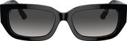 Jimmy Choo 55mm Rectangle Sunglasses