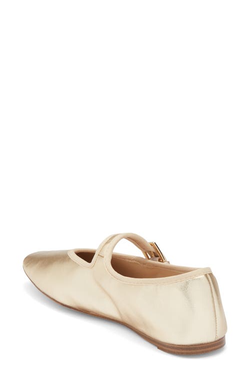 Steve Madden Judee Square Toe Mary Jane In Gold