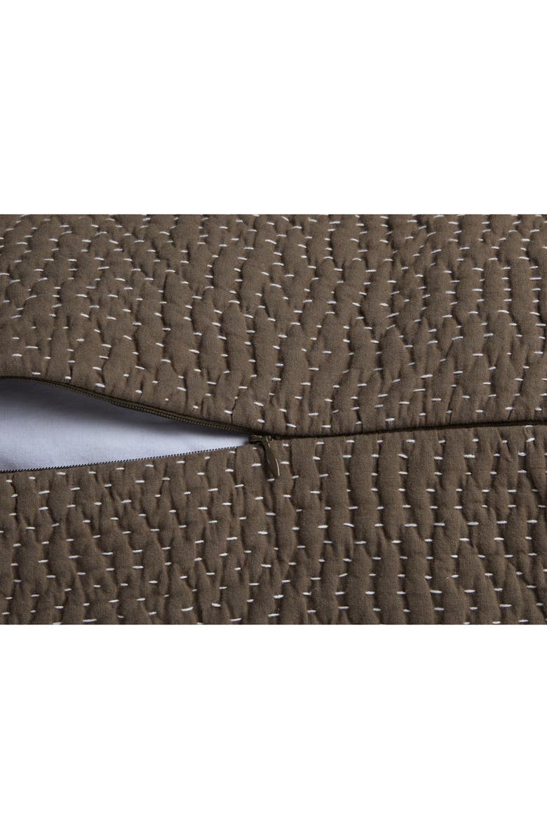 Parachute Kantha Hand Stitched Body Pillow Cover, Alternate, color,