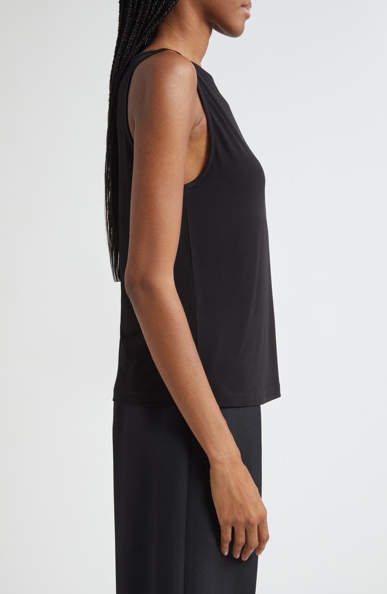 Vince Boat Neck Tank, Alternate, color, Black
