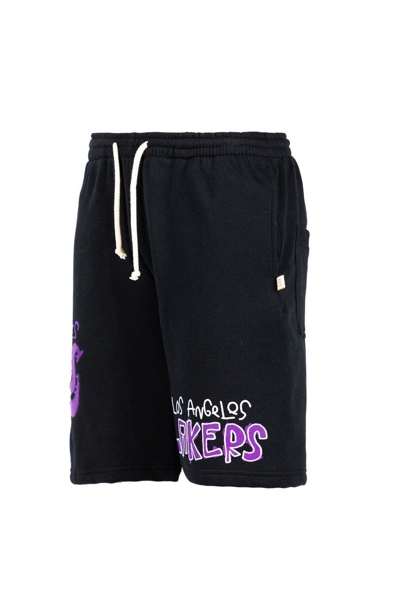 AFTER SCHOOL SPECIAL Men's After School Special Black Los Angeles Lakers Shorts, Alternate, color, 