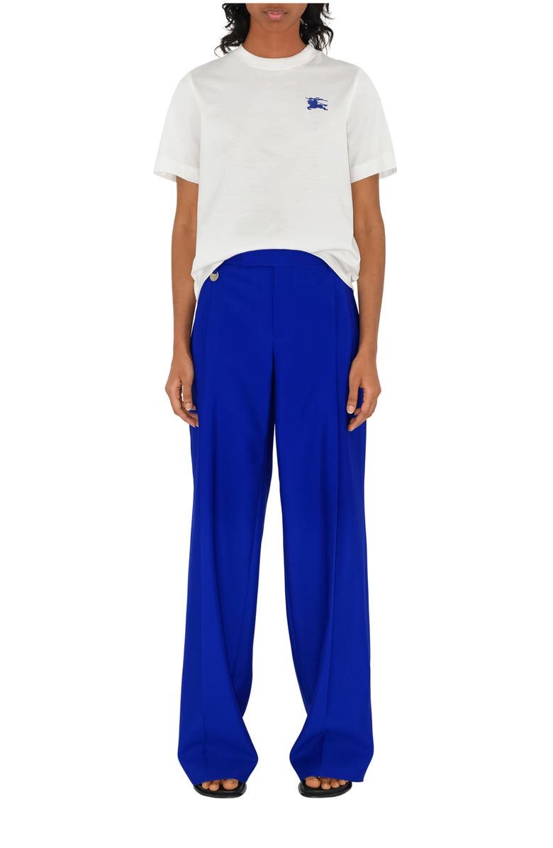 Burberry Cotton T-shirt, Main, color, Salt