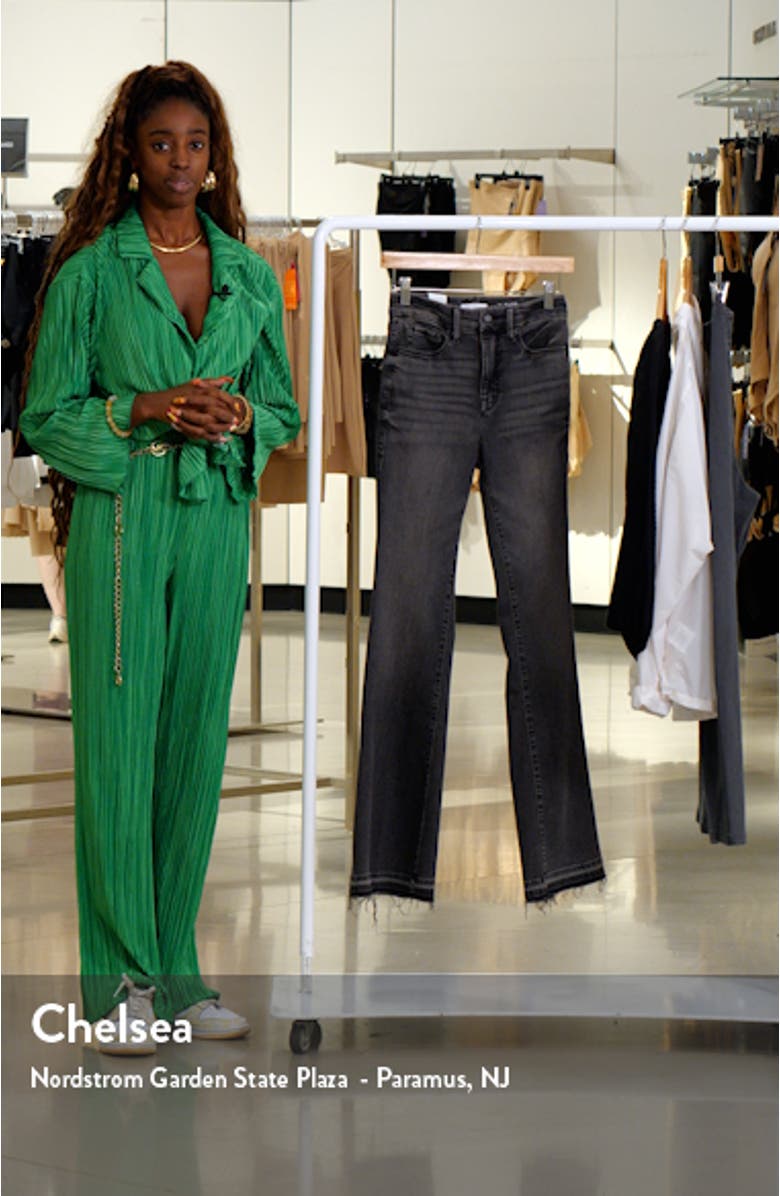 Good Releasr Hem Flare Jeans, sales video thumbnail