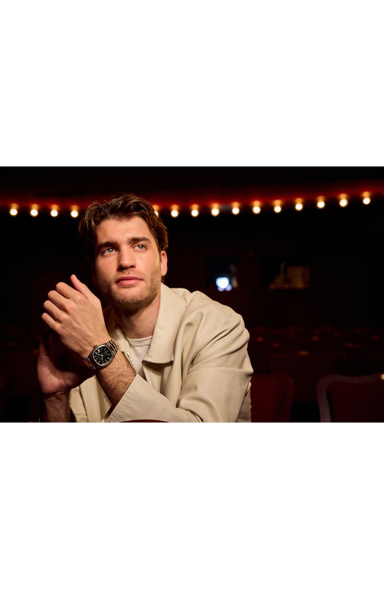 BULOVA Super Seville Two-Tone Bracelet Watch, 37.5mm, Alternate, color, Two-Tone