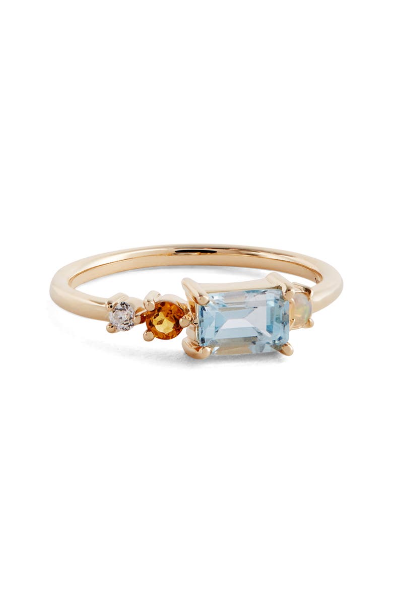 Mociun Topaz, Opal, Citrine & Diamond Ring, Main, color, 