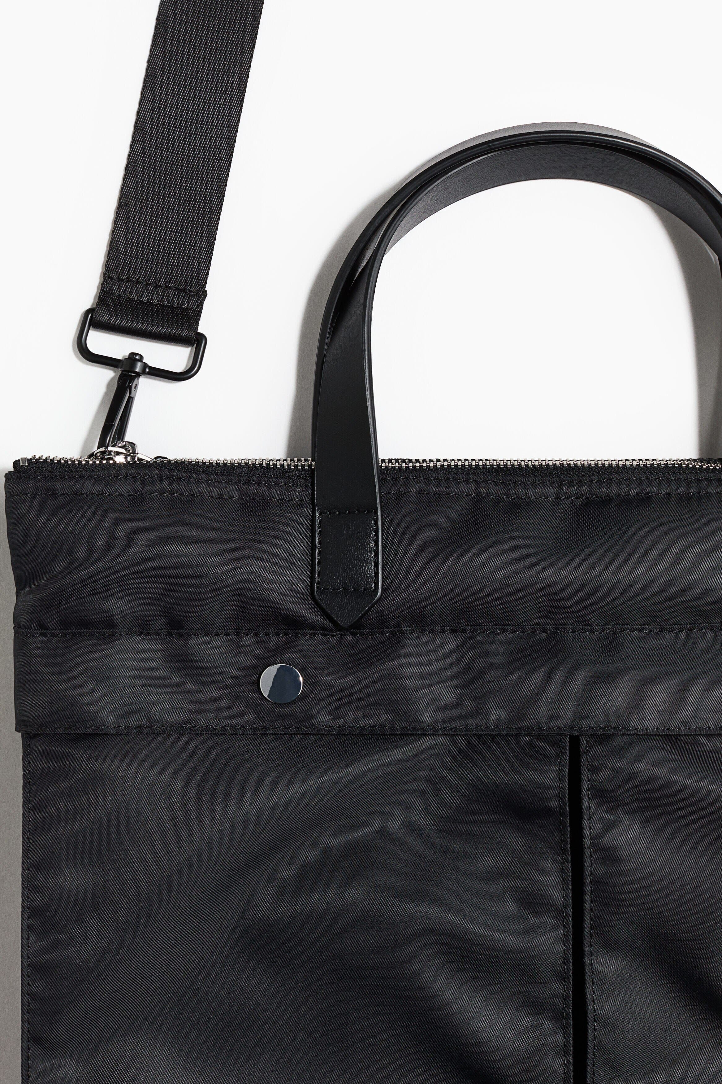 H&M Tote Bag, Alternate, color, Black