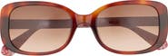 Kate Spade New York dionnas 52mm rectangular sunglasses