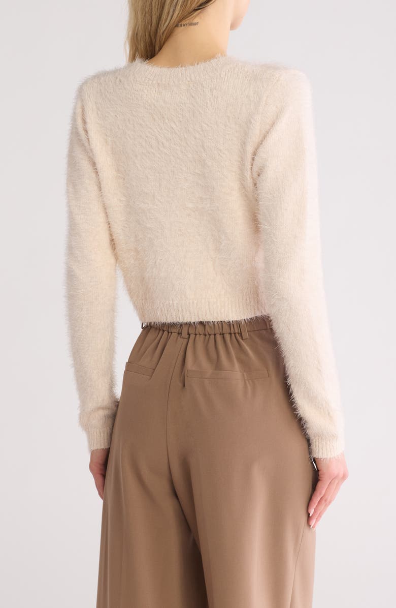 TRUTH Feathered Button Cardigan, Alternate, color, 